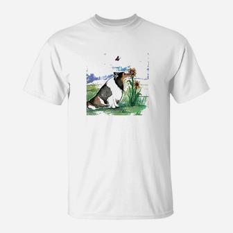Sheltie Shetland Sheepdog T-Shirt | Crazezy DE