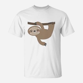 Sloth Animal Lover T-Shirt | Crazezy
