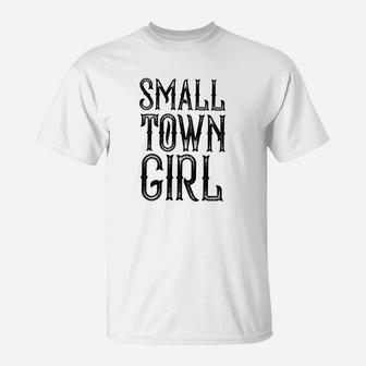 Small Town Girl Off Shoulder Top T-Shirt | Crazezy DE