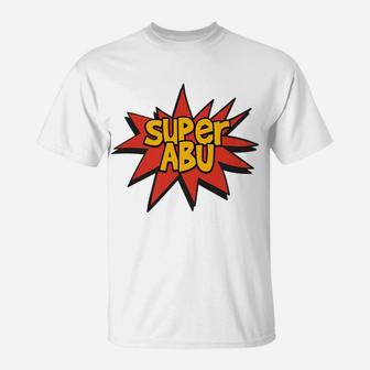 Spanish Grandparent - Super Abu Superhero Abuelo Abuela T-Shirt | Crazezy DE