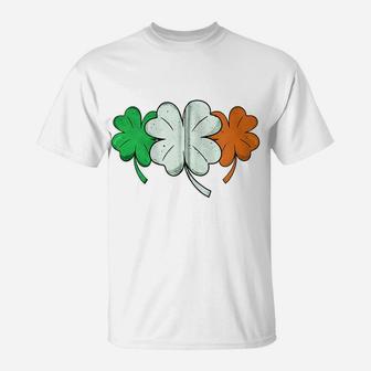 St Patrick Day Irish Four-Leaf Clover Shamrock Quatrefoil Zip Hoodie T-Shirt | Crazezy AU