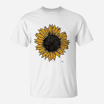 Summer Sunflower T-Shirt | Crazezy AU