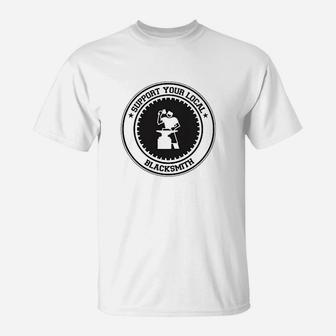 Support Blacksmith T-Shirt | Crazezy