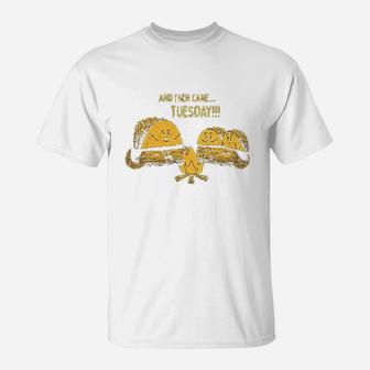Taco Tuesday Ghost Story Funny Cinco De Mayo Mexican Food Campfire T-Shirt | Crazezy UK