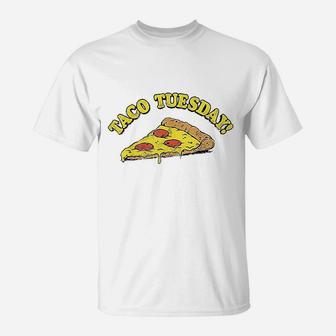 Taco Tuesday Pizza T-Shirt | Crazezy