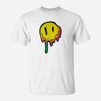 Tcombo Melting Smile Face T-Shirt | Crazezy