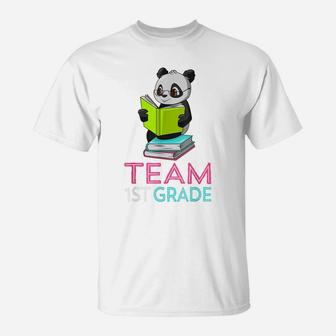 Team First Grade Teacher First Day 1St Grade Back To School T-Shirt | Crazezy