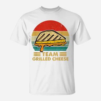 Team Grilled Cheese Lover Costume Food Lover Gifts T-Shirt | Crazezy UK