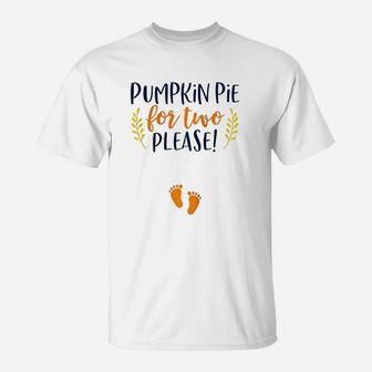 Thanksgiving Announcement Funny Baby Reveal T-Shirt | Crazezy AU