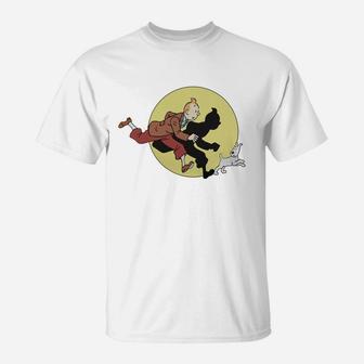 The Adventures Of Tintin T-Shirt - Thegiftio UK