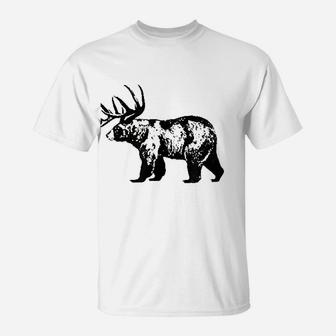 The Bear Deer T-Shirt | Crazezy AU
