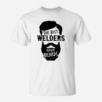 The Best Welders Have Beards Mens T-Shirt - Thegiftio UK