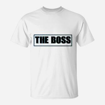 The Boss Funny Office Staff T-Shirt | Crazezy