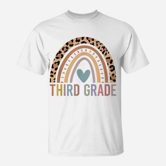 Third Grade Rainbow Girls Boys Teacher Team 3Rd Grade Squad T-Shirt | Crazezy DE