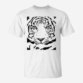 Tiger Face Sweatshirt T-Shirt | Crazezy DE