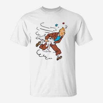 Tintin Run T-Shirt - Thegiftio UK