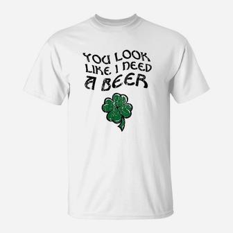 Tooloud I Shamrock St Patricks Day T-Shirt - Thegiftio