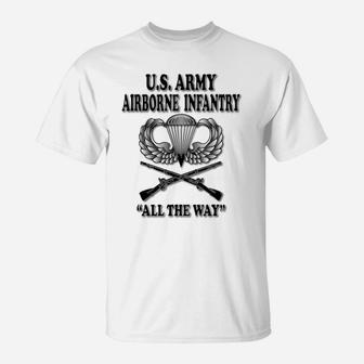 US Army Airborne Infantry T-Shirt | Crazezy