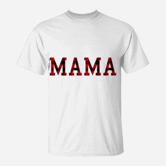 Very Merry Mama, Merry Christmas Family Pajamas Tee Sweatshirt T-Shirt | Crazezy UK