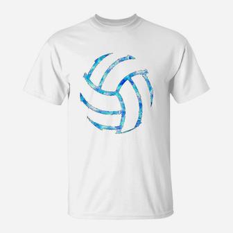 Volleyball Stuff Attire Tie Dye Gift For A Teen Girl Player T-Shirt - Thegiftio