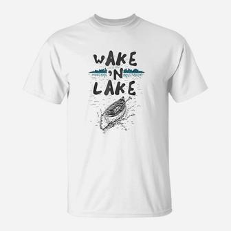 Wake And Lake T-Shirt | Crazezy CA