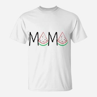 Watermelon Mama - Mothers Day Gift - Funny Melon Fruit T-Shirt | Crazezy UK