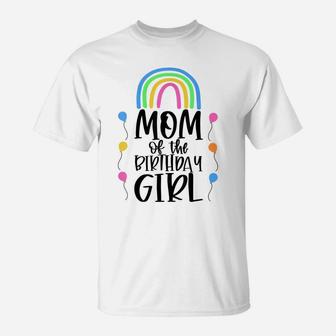 Women Mom Birthday Shirt For Girls Birthday, Mom Daughter T-Shirt | Crazezy