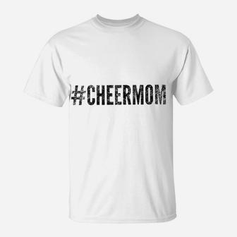 Womens Cheer Mom - Cheerleader Parent Pride - Proud Cheerleading T-Shirt | Crazezy AU