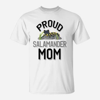 Womens Cute Pet Salamander Owner - Proud Salamander Mom T-Shirt | Crazezy