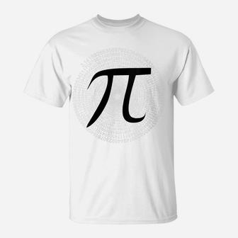 Womens Pi Swirl - Pi Day & Math Lover Gift T-Shirt | Crazezy UK