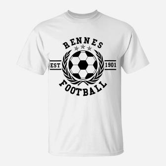 Womens Rennes Soccer Jersey Shirt T-Shirt | Crazezy