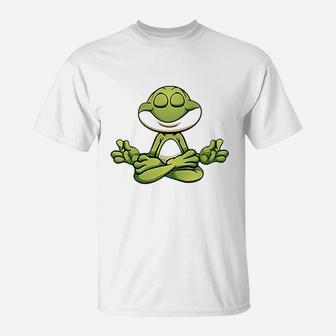 Yoga Frog T-Shirt | Crazezy