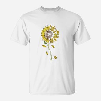 You Are My Sunshine Turtle Sunflower Funny Turtle Lover T-Shirt - Thegiftio