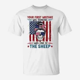 Your First Mistake Was Thinking I Was One Of The Sheep Sweatshirt T-Shirt | Crazezy UK