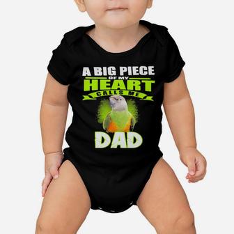 A Big Piece Of My Heart Calls Me Dad Baby Onesie - Monsterry UK