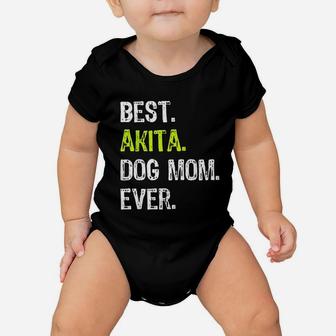 Akita Dog Mom Mothers Day Dog Lovers Baby Onesie | Crazezy