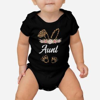 Aunt Bunny Animal Lover Women Cute Easter Day Baby Onesie | Crazezy CA