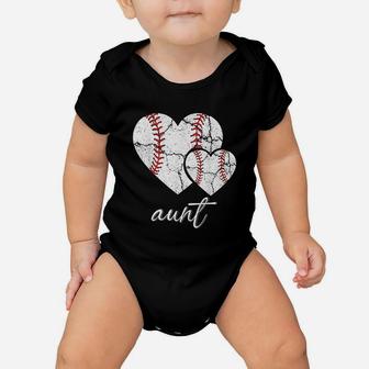 Aunt Mothers Day Baseball Baby Onesie | Crazezy AU