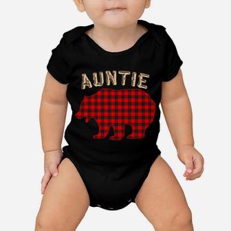 Auntie Bear Family Pajamas Matching Christmas Pajama Pjs Baby Onesie | Crazezy DE
