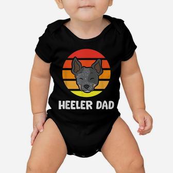 Australian Cattle Dog Blue Heeler Dad Baby Onesie | Crazezy