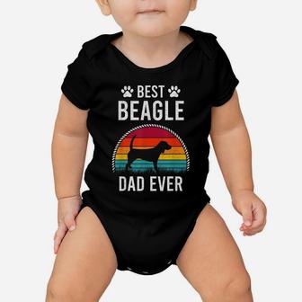 Best Beagle Dad Ever Dog Lover Baby Onesie | Crazezy DE