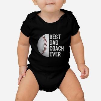 Best Dad Coach Ever Baby Onesie | Crazezy UK