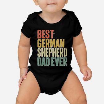 Best German Shepherd Dad Ever Dog Lover Father's Day Baby Onesie | Crazezy