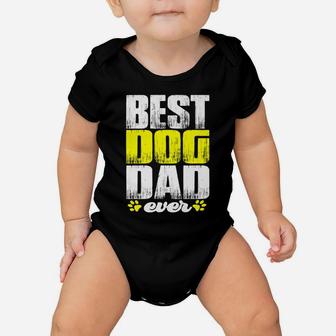 Best Lovin Dog Dad Pet Lover Owner Gifts Fathers Day Present Baby Onesie | Crazezy UK