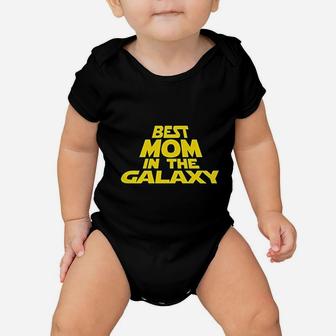 Best Mom In The Galaxy Baby Onesie | Crazezy CA