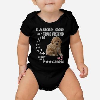 Bichon Poodle Dog Mom, Bichon Poo Dad Costume, Cute Poochon Baby Onesie | Crazezy