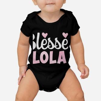 Blessed Lola - Gifts For Filipino Grandma Philippines Baby Onesie | Crazezy