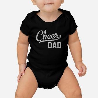 Cheer Dad Proud Cheerleading Dad Gift Baby Onesie | Crazezy
