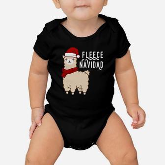 Christmas Alpaca Sweatshirt, Fleece Navidad Xmas Gift Baby Onesie | Crazezy