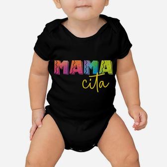 Cinco De Mayo Rainbow Watercolor Tie Dye Mamacita Baby Onesie | Crazezy DE